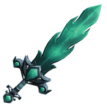 Avenging Fire Sword - Teal
