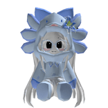 axolotl mini plushie (Shoulder)