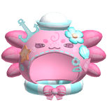 Axolotl Tropical Summer Sailor Hoodie