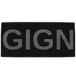 AYVS Gendarmerie Nationale "GIGN" patch [Black]