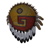 Aztec Warrior Shield (Pattern 02)