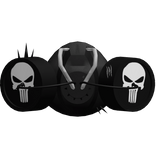 ☢︎ B02 Skull Toxic Niche Respirator Breather 14.