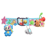 harajuku decora colourful star stud belt