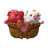 Babi merah putih pasar setan