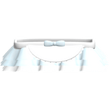 ♡ : baby blue ruffled maid skirt