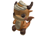 Baby Caramel Latte Dragon
