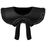 ┊♰ ꒱ baby doll ruffled collar ꒰black꒱ 3..0