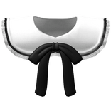 ┊♰ ꒱ baby doll ruffled collar ꒰white꒱ 3..0