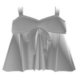 ┊♰ ꒱ baby doll tied dress 3.0 ꒰white꒱