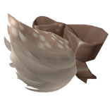 ♡ baby fawn tail bambi deer choco brown