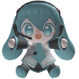 Baby Miku Waist Plushie Cute Plush