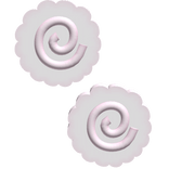 baby pink heart pearl hairclip