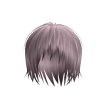 Baby Pink Unkept Vkei Goth Emo Hair