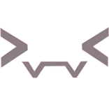 ♡ baby pink vampire kaomoji clip