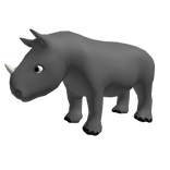 Baby Rhino (Shoulderpet)