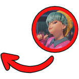 Baby Saja kpop demon hunters pointing meme circle