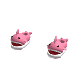 baby SHARK Slippers 🦈 PINK Shark Shoes!