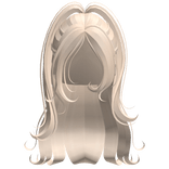 ♡ babydoll long girly hair (beige)
