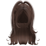♡ babydoll long girly hair (brown)
