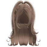 ♡ babydoll long girly hair (milktea)