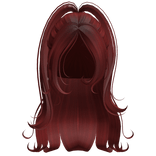♡ babydoll long girly hair (red)