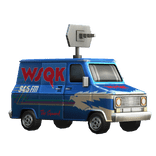 🚐 Stranger Things WSQK Radio Van