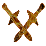 [Back] Fire Daggers with Outline [Type A]