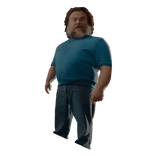[Back] Jack "Steve" Black Cutout