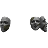 Back Waist Jester Mask Belt