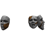 Back Waist Jester Mask Belt