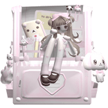 ♡ : (3.0) kawaii pink randoseru doll school bag