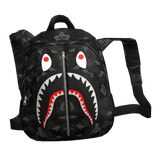 Backpack Black BAPE Shark Face One Strap Y2K 1.0