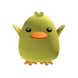 BACKPACK -  duck (yellow)