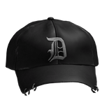 backwards destroy distressed/pierced cap