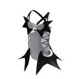 Baddie Batty Swimsuit Whiteout