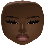 Baddie Latina Girl Mesh Makeup Gloss lips lashes