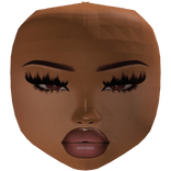 Baddie Latina Girl Mesh Makeup Gloss lips lashes