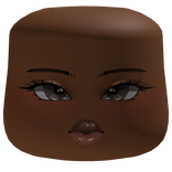 Baddie Makeup Cheeks Face W/ Cute Brown Eyes