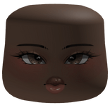 Baddie Makeup Cheeks Face W/ Cute Brown Eyes