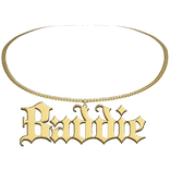 Baddie Necklace 3.0 Gold Chain Pendant Jewelry Y2K