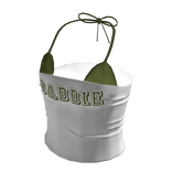 Baddie Summer Tube Top w Green Bikini Top