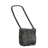 ♰ Gray Floral Ammunition Side Tote Bag (3.0) ♰