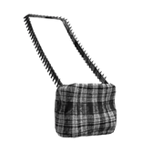 ♰ Plaid Ammunition Side Tote Bag (1.0) ♰