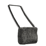 ♰ Gray Floral Ammunition Side Tote Bag (1.0) ♰