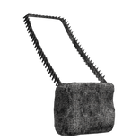 ♰ Gray Grunge Ammunition Side Tote Bag (1.0) ♰