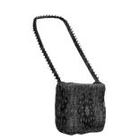 ♰ Black Paisley Ammunition Side Tote Bag (3.0) ♰