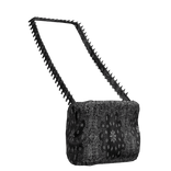 ♰ Black Paisley Ammunition Side Tote Bag (1.0) ♰