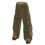 Baggy Beige Cargo Pants