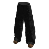 Baggy Black Cargo Pants