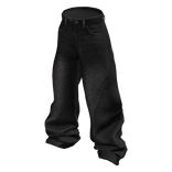 Baggy Black Denim Jeans